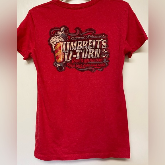 Tops Womens Dive Bar Tshirt Club Umbreits Uturn Bar Museum Est 1978